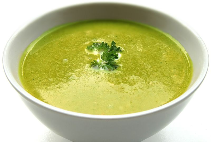 Rezept: Erbsen-Kokos-Suppe